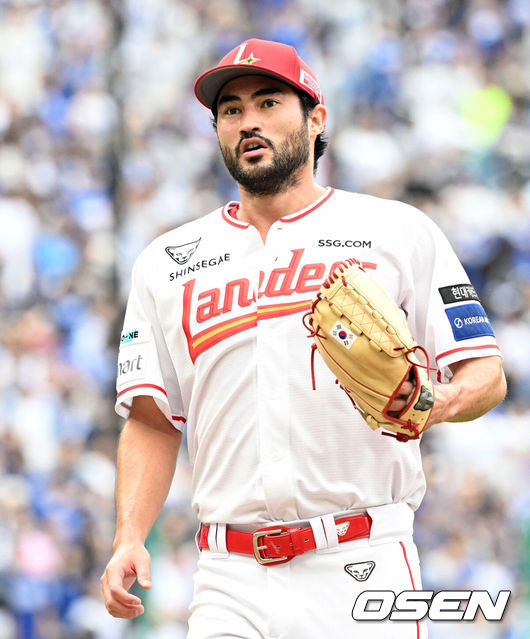 SSG 랜더스 미치 화이트. /OSEN DB
