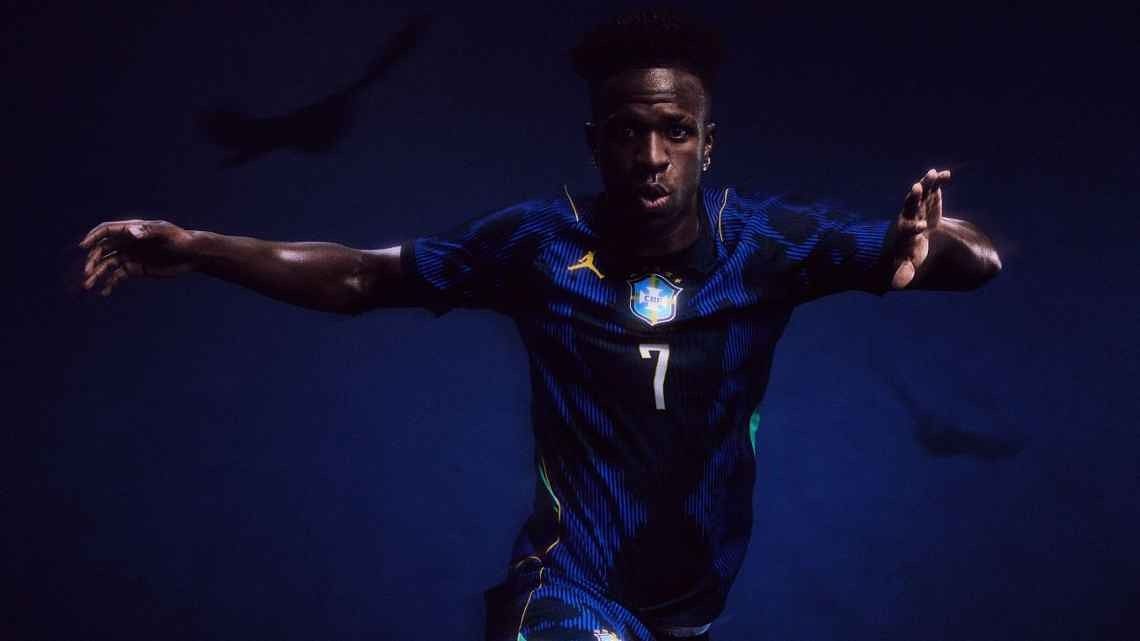 2026 북중미월드컵 브라질 대표팀 원정 유니폼. 사진 나이키