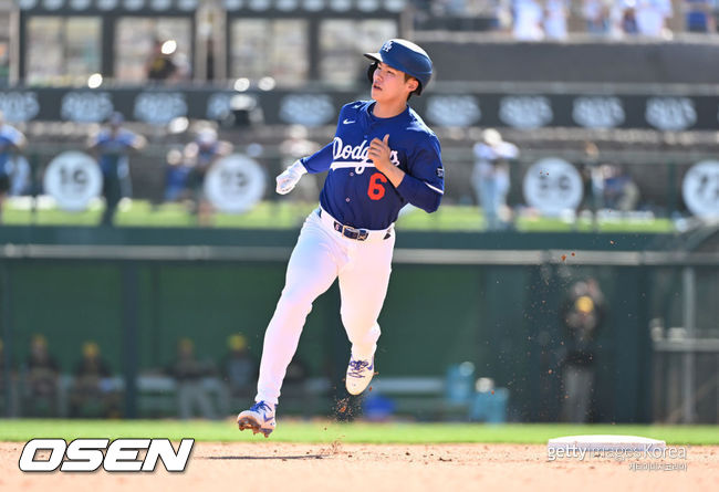 [사진] LA 다저스 김혜성. ⓒGettyimages(무단전재 및 재배포 금지)