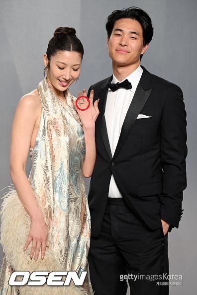 이재♥예비신랑 샘킴, '제98회 아카데미 시상식' 비공식 뒤풀이 '2026 베니티 페어 오스카' 파티에 참석한 모습/ ⓒGettyimages(무단전재 및 재배포 금지)