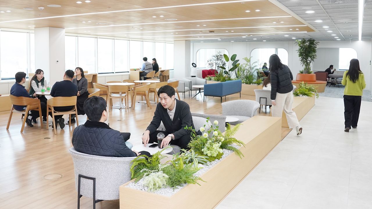 동원그룹 10층에 있는 W스퀘어. 사진 동원그룹 