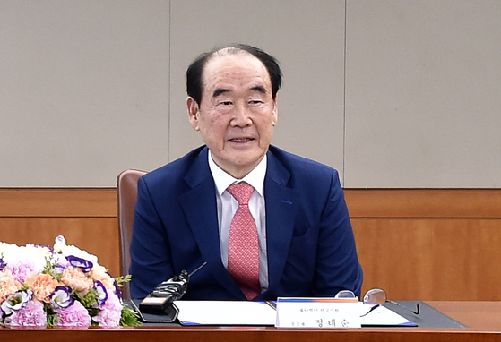 정태순 장금상선 회장의 모습. 연합뉴스