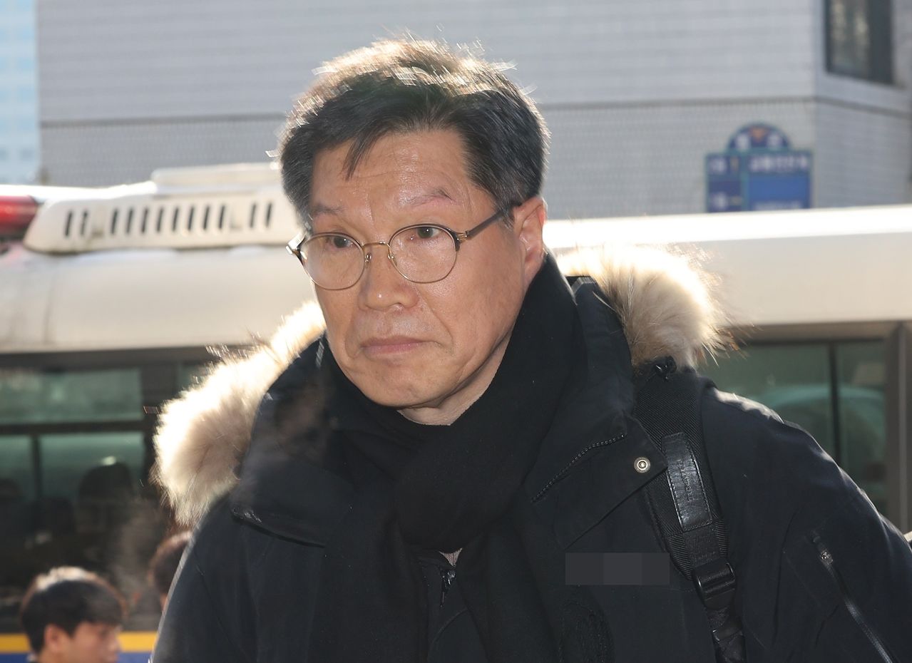 일본군 '위안부' 피해자를 모욕하는 시위를 벌여온 혐의를 받는 김병헌 위안부법폐지국민행동 대표. 연합뉴스