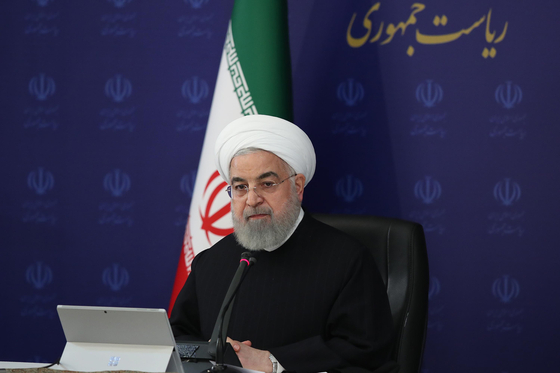 하산 로하니 전 이란 대통령. 연합뉴스