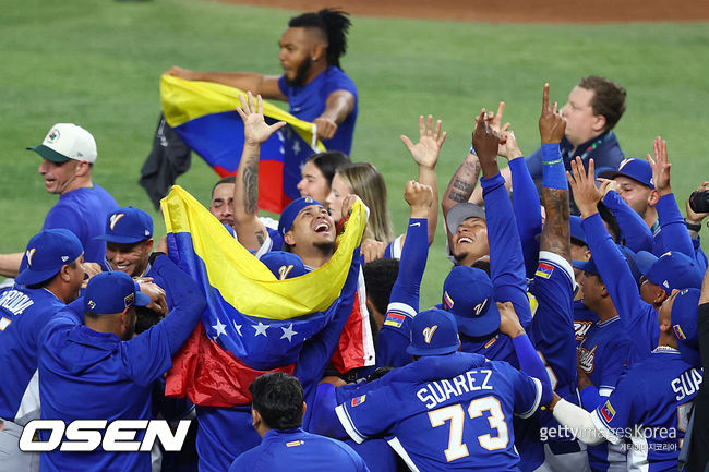 [사진] 베네수엘라 대표팀. ⓒGettyimages(무단전재 및 재배포 금지)