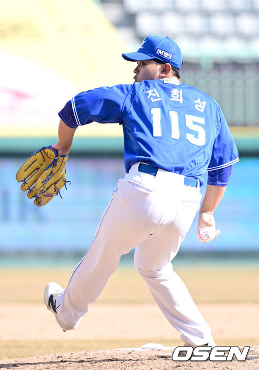 [OSEN=최규한 기자] 삼성 진희성. 2026.03.17 / dreamer@osen.co.kr