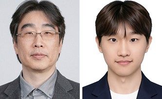 ▲세종대 나노신소재공학과 손기선(왼쪽) 교수와 서영훈 학생
