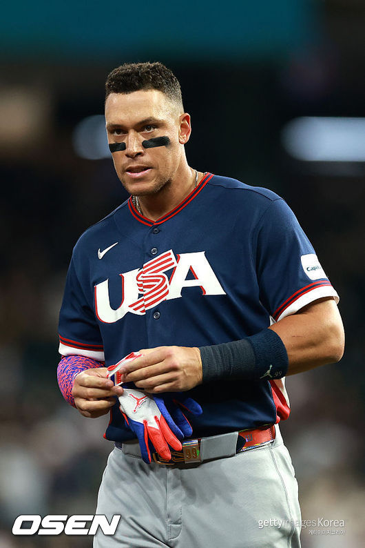 [사진] WBC 미국 대표팀 애런 저지 ⓒGettyimages(무단전재 및 재배포 금지)