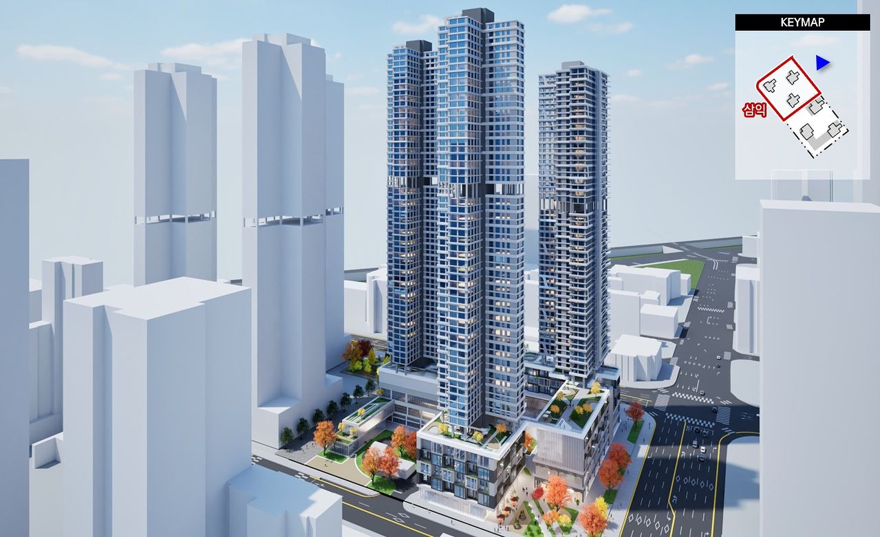 삼익 아파트 재건축 조감도. 자료:서울시