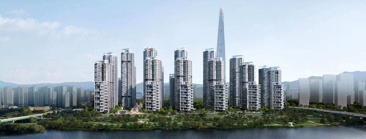 장미아파트 재건축 조감도. 자료:서울시