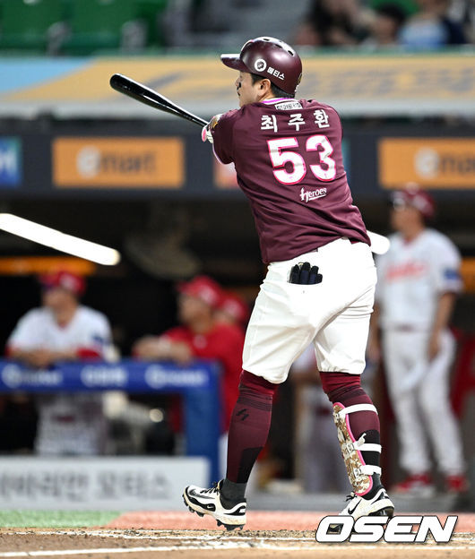 키움 히어로즈 최주환. /OSEN DB