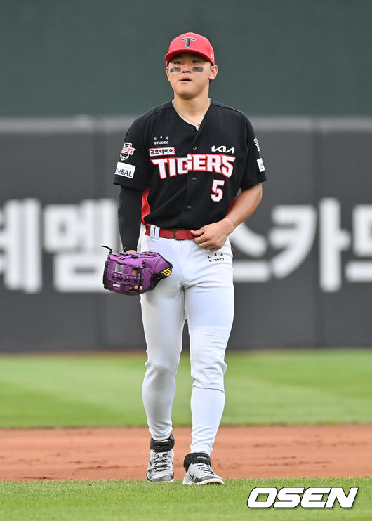 [OSEN=부산, 이석우 기자] KIA 타이거즈 김도영 066 2025.08.05 / foto0307@osen.co.kr