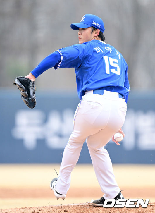 [OSEN=최규한 기자] 삼성 미야지 유라. 2026.03.15 / dreamer@osen.co.kr