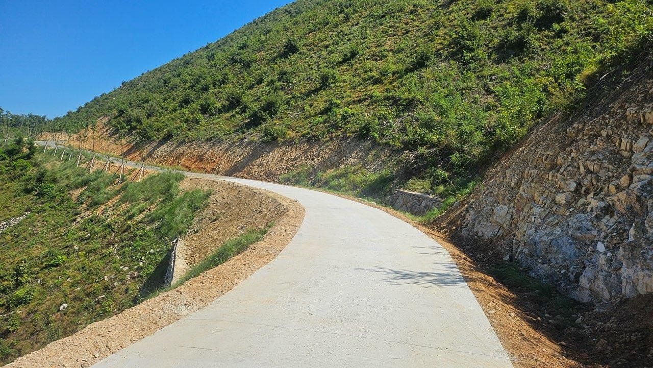 지난해 9월 울산 울주군은 웅촌면의 석천임도 모습. [연합뉴스]