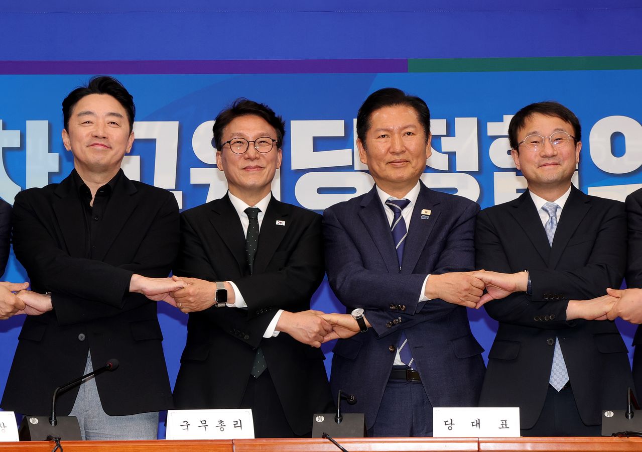 22일 오후 국회에서 제7차 고위당정협의회가 진행되고 있다. 장진영 기자