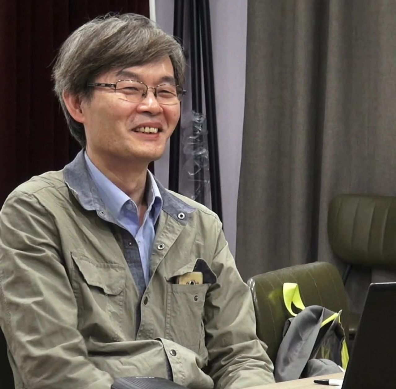 생전 임재철 영화평론가의 모습. 사진 박상백 슈아픽처스 대표