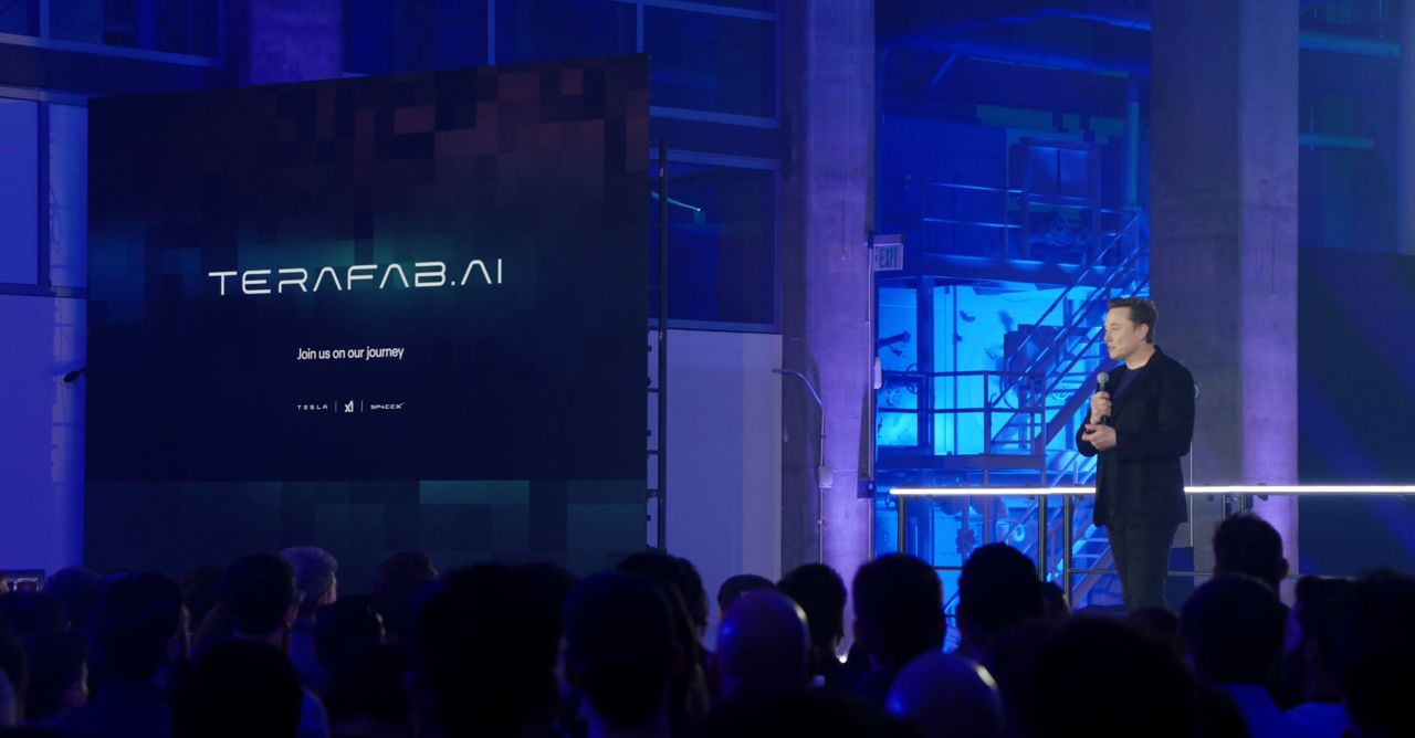 일론 머스크 테슬라 최고경영자가 21일(현지시간) 테라팹 프로젝트를 발표했다. [사진 X]