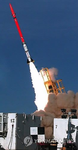 이스라엘의 방공망 ‘다윗의 돌팔매’ 발사 장면. EPA=연합뉴스