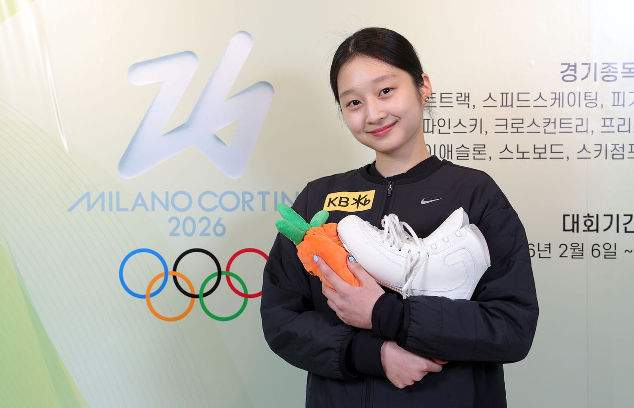 피겨스케이팅 국가대표 신지아. 강정현 기자