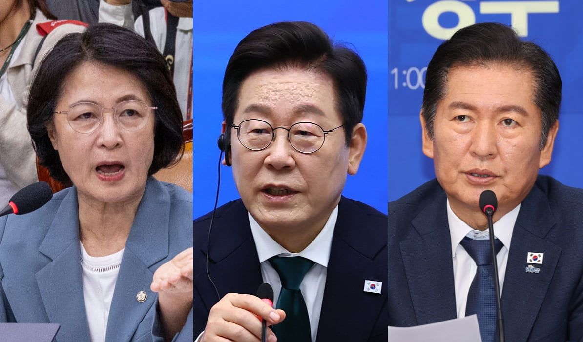 이재명 민주당 정부에서 검찰개혁과 사법개혁은 추미애 법사위원장과 정청래 당 대표가 주도해 추진해왔다. [연합뉴스]