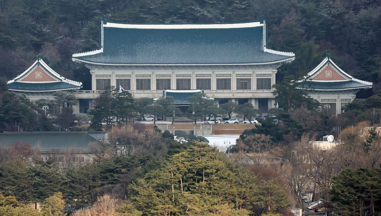 서울 종로구 청와대 본관. 뉴스1