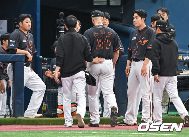 한화 이글스 시절 버치 스미스. /OSEN DB