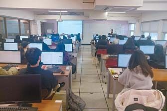 지난 1월 진행된 서경대 대학일자리플러스본부 ‘동계 컴퓨터활용능력 1·2급 실기 교육’ 현장.