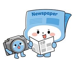 신문홍보 캐릭터 대상작 '프레스와 포커스'. 사진 한국신문협회