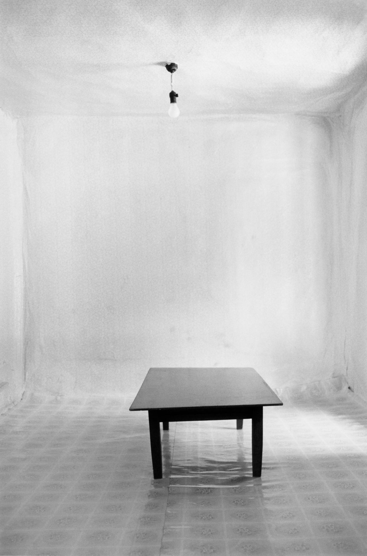 한정식, 전라남도 영암 월출산 도갑사, '고요Ⅲ' 연작, 1986. 사진 뮤지엄한미 