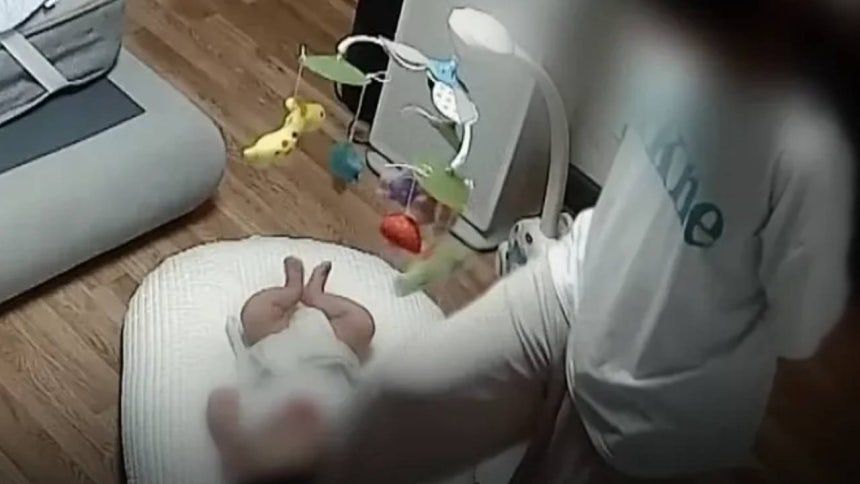 지난달 28일 SBS 시사교양프로그램 ‘그것이 알고 싶다’에서 전남 여수시에서 4개월된 영아를 학대한 정황이 담긴 영상이 공개됐다. 사진 SBS ‘그것이 알고 싶다’ 캡처