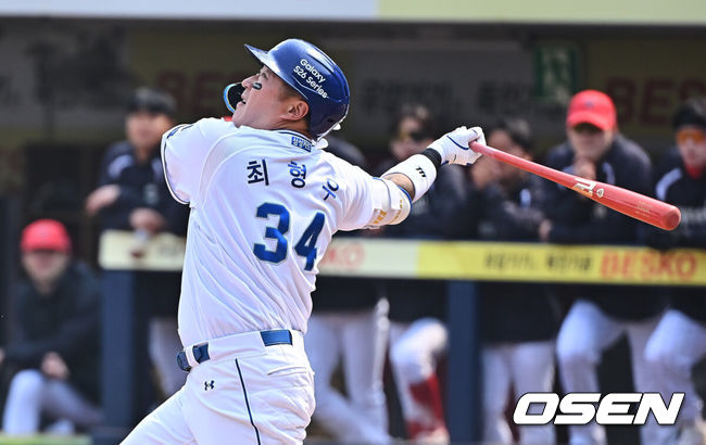 [OSEN=대구, 이석우 기자] 삼성 라이온즈 최형우 129 2026.03.24 / foto0307@osen.co.kr