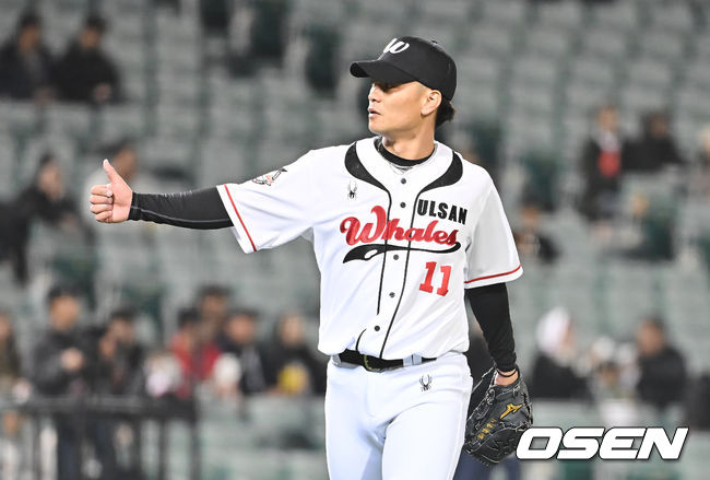 울산 웨일즈의 NPB 출신 투수 고바야시 주이. / OSEN DB