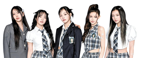 사진은 그룹 뉴진스. 사진 빌보드