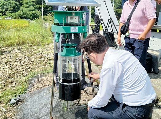 병해충 방제에 디지털 기술을 접목한 ‘AI트랩’. 