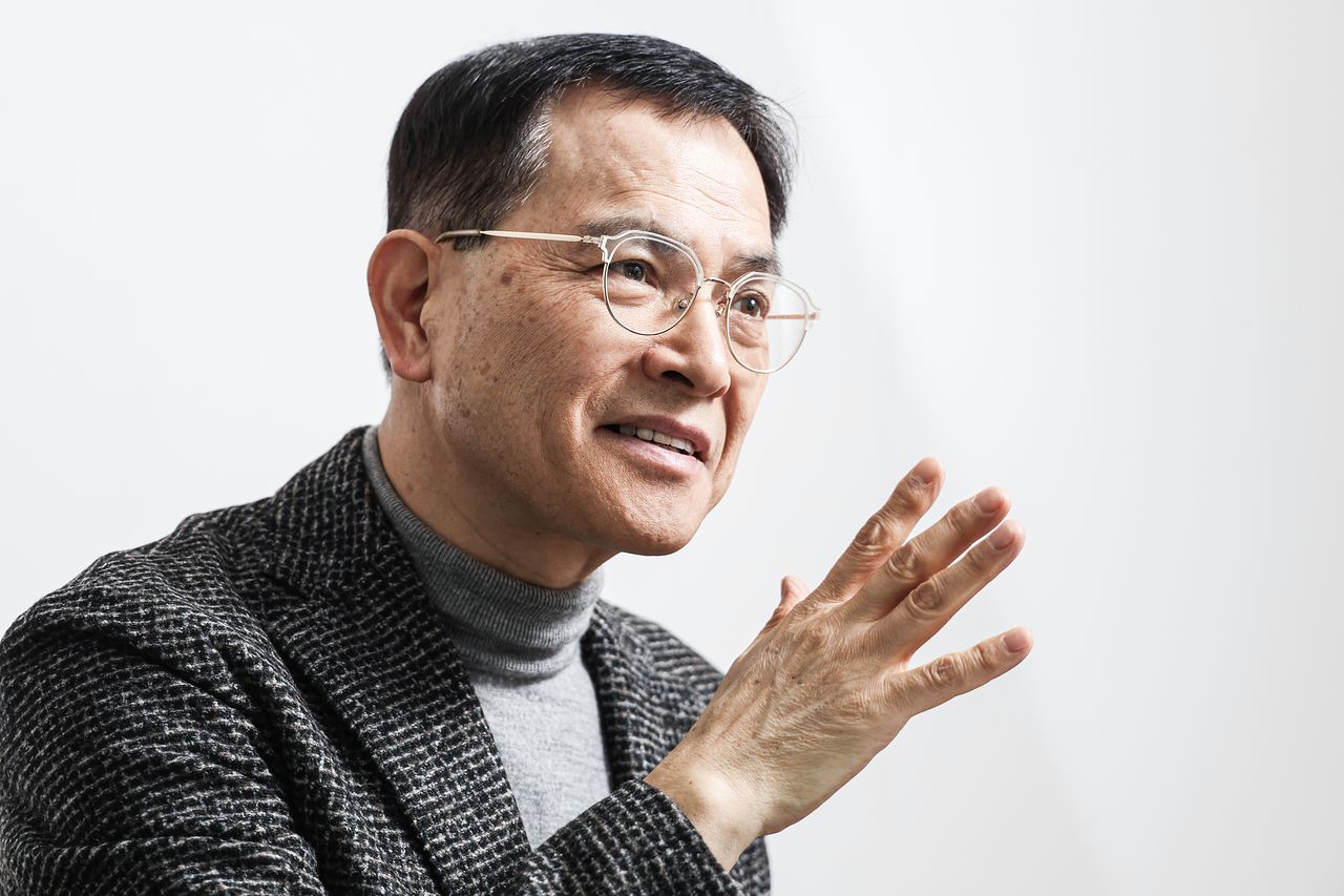 김부규씨는 "지금까지 65명의 퇴직 선배들을 인터뷰했고, 그 인터뷰 덕분에 퇴직 후 단 하루도 우울감을 느낀 적이 없다"고 말했다. 김경록 기자