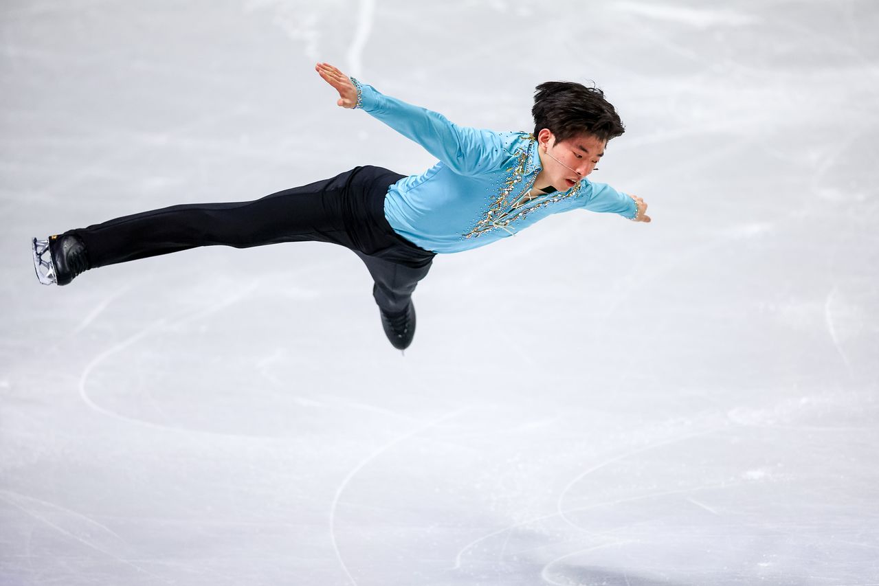 2026 피겨 세계선수권 쇼트프로그램 27위에 오른 차영현. EPA=연합뉴스
