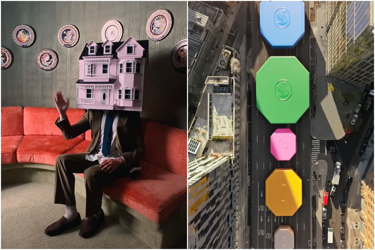 아이폰을 통한 무한한 상상력을 표현한 애플의 캠페인 영상, 뉴욕의 장엄한 도시 풍경 속 등장하는 스와로브스키의 제품처럼 예술의 영역에서 다뤄지는 이미지들이 한 브랜드의 세계관을 드러낸다. 사진 맥스 시덴토프 홈페이지 