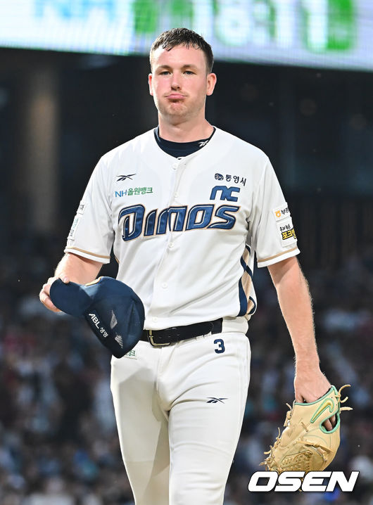[OSEN=창원, 이석우 기자] NC 다이노스 라일리 010 2025.10.04 / foto0307@osen.co.kr
