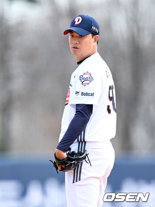[OSEN=이대선 기자] 두산 이영하 2026.03.14 /sunday@osen.co.kr