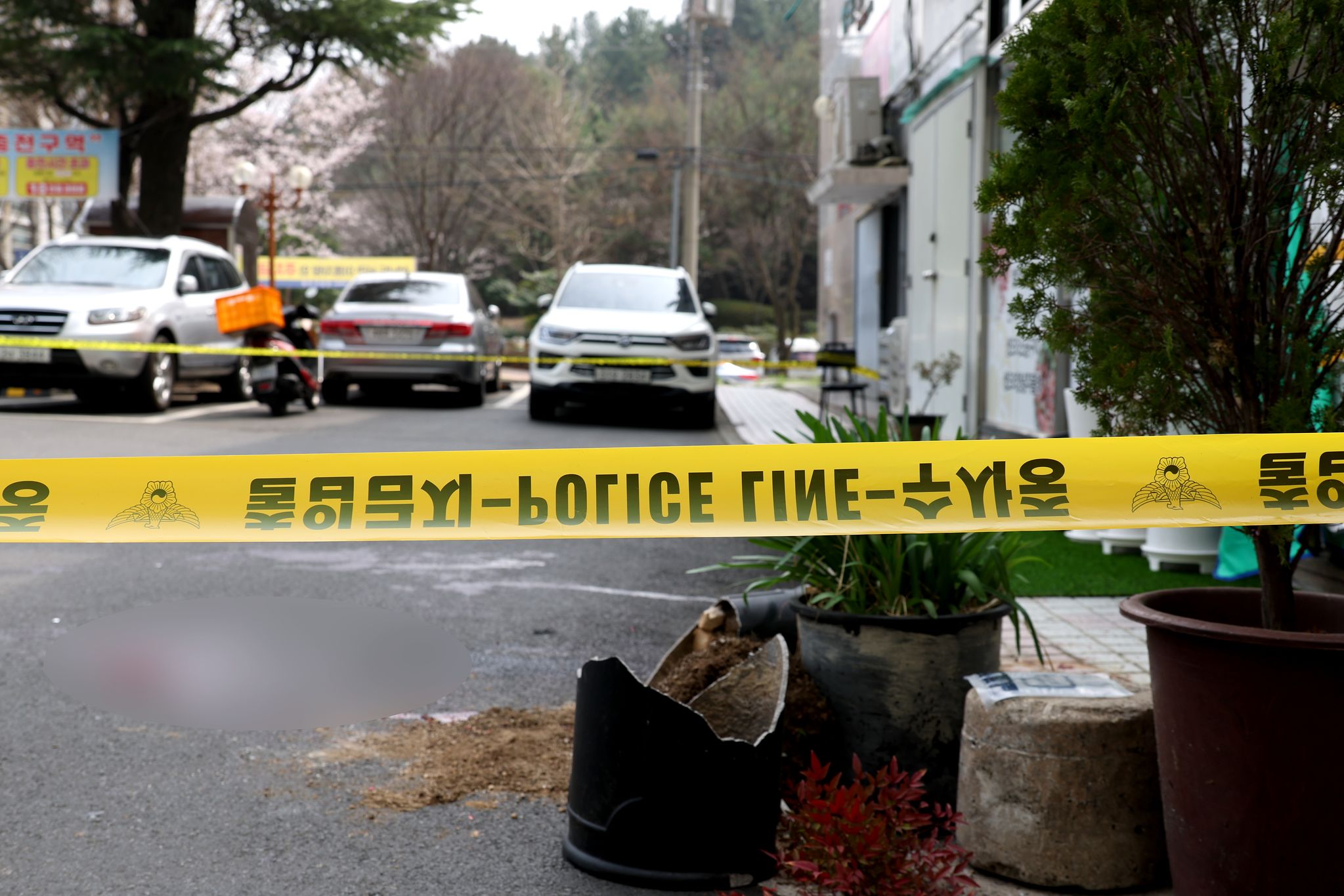 27일 경남 창원시 성산구 한 아파트 인근 주차장에서 흉기 난동이 발생해 20대 여성이 심정지 상태로, 30대 남성은 크게 다친 채 병원으로 옮겨졌다. 연합뉴스