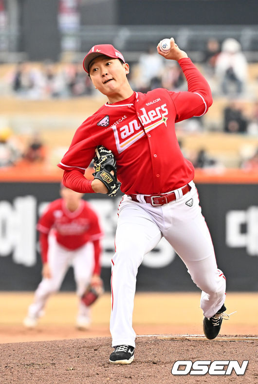 SSG 랜더스 김건우. /OSEN DB