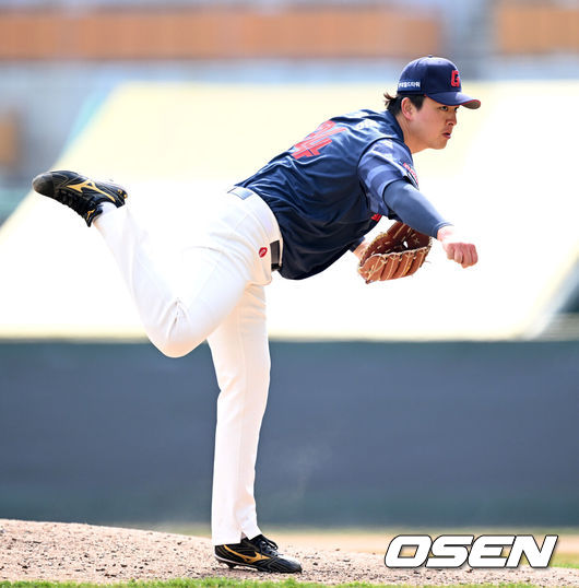 [OSEN=이대선 기자] 롯데 김원중 2026.03.24 /sunday@osen.co.kr