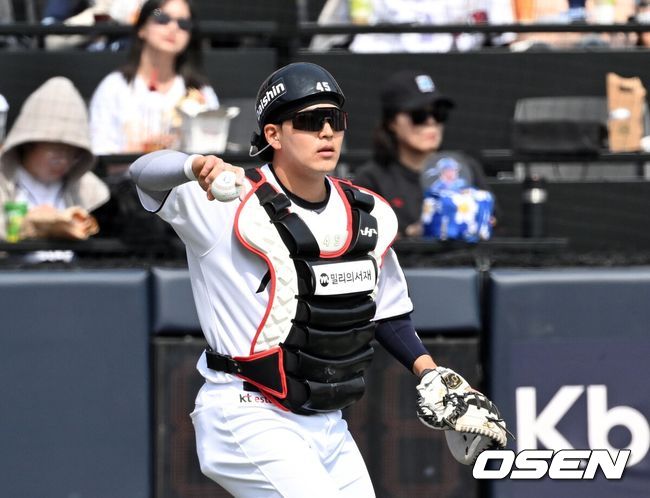 [OSEN=이대선 기자] KT 한승택 2026.03.23 /sunday@osen.co.kr
