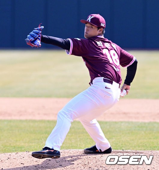 키움 신인 박준현. / OSEN DB