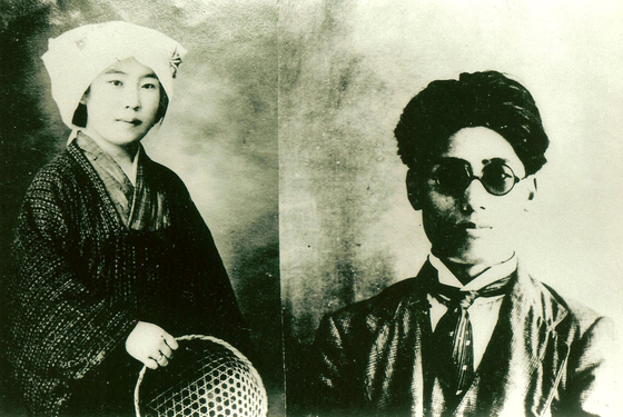 가네코 후미코(왼쪽)와 박열 의사. 사진 박열의사기념관