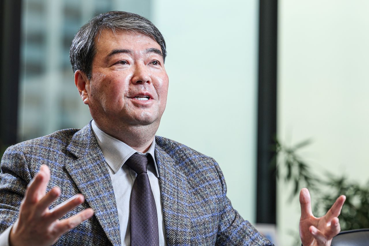 김용우 더존비즈온 회장. 김경록 기자