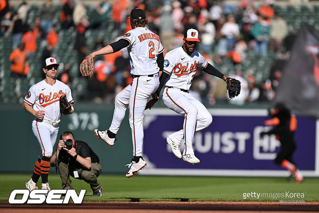 [사진] 볼티모어 오리올스. ⓒGettyimages(무단전재 및 재배포 금지)