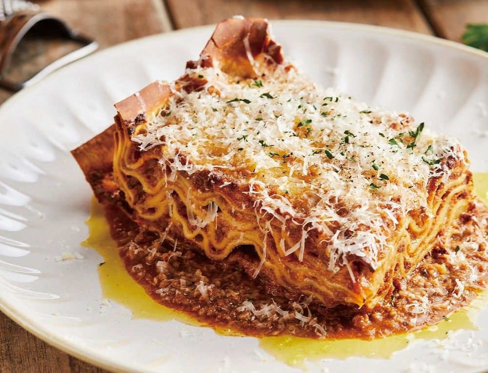 라자냐는 시간과 정성을 담아 만드는 라구 소스의 매력을 가장 잘 보여주는 메뉴다. 사진 더테이블