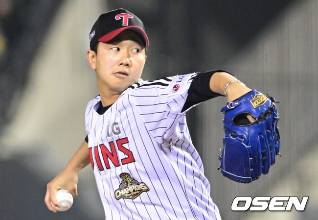 [OSEN=조은정 기자] LG 유영찬. 2026.04.02 / cej@osen.co.kr