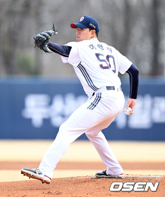 [OSEN=이대선 기자] 두산 이영하 2026.03.14 /sunday@osen.co.kr